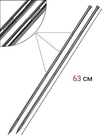Маркерні кілочки з пазами World4Carp Distance Sticks