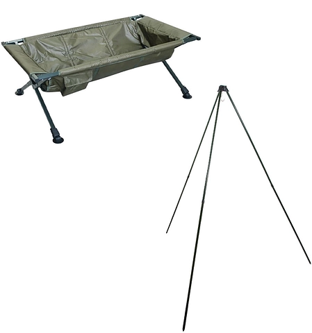 Комплект для зважування риби Тренога + Люлька World4Carp Weighing Kit 2