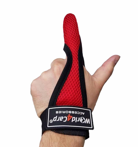 Напальчник для риболовлі World4Carp Finger Protector червоний (red)