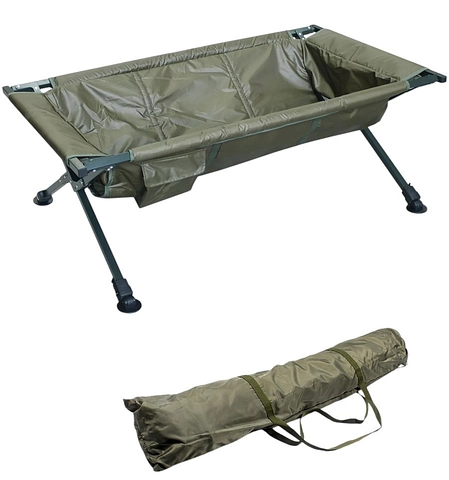 Короповий мат-люлька з телескопічними ногами World4Carp Carp Mat Cradle 120х70 см