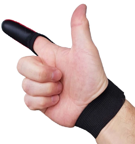 Напальчник для риболовлі World4Carp Finger Protector червоний (red)